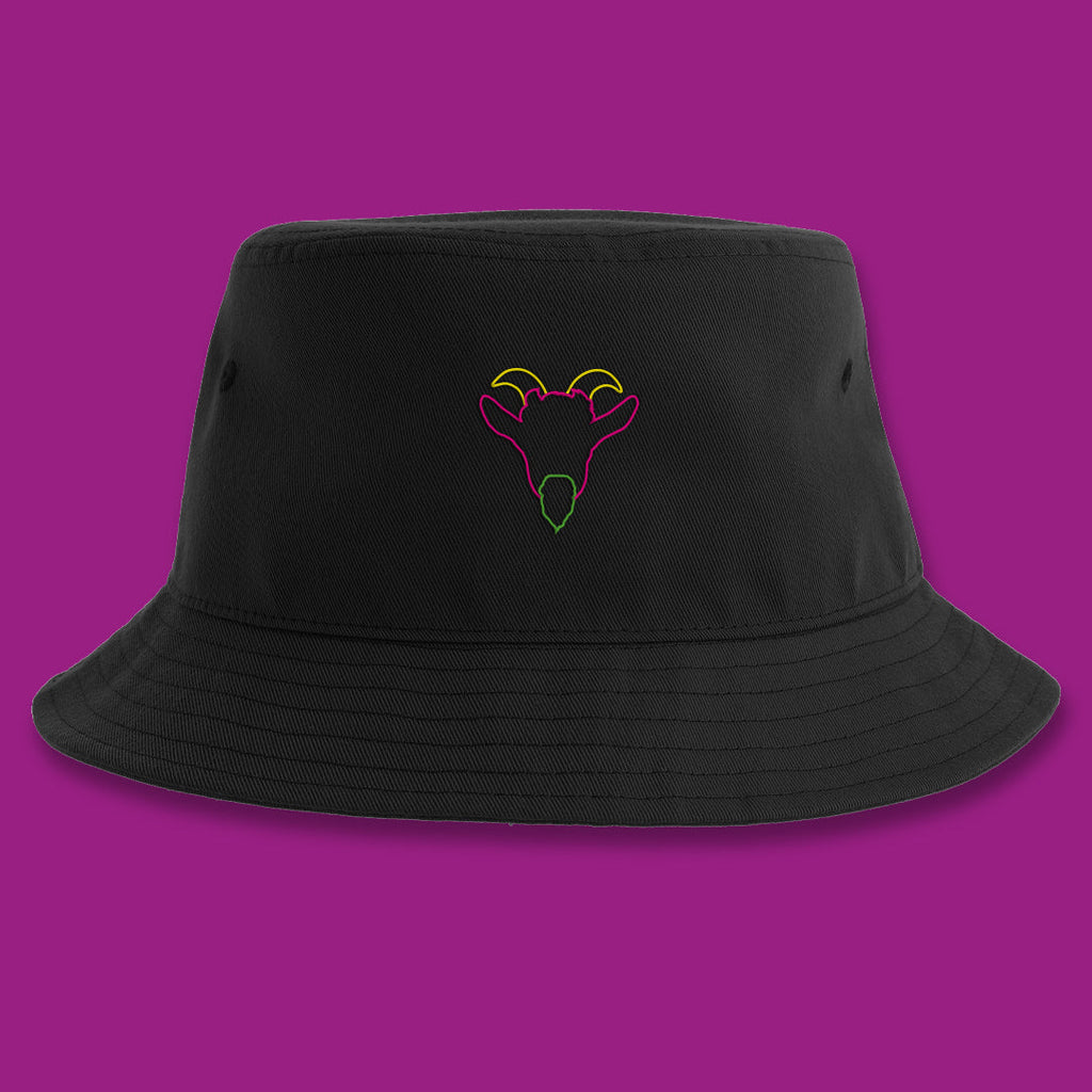 GOAT Wearable Culture black bucket hat