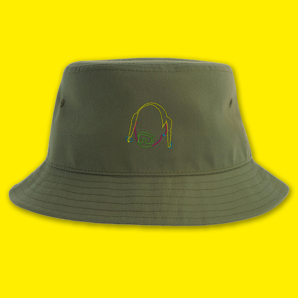 Long beach olive bucket hat