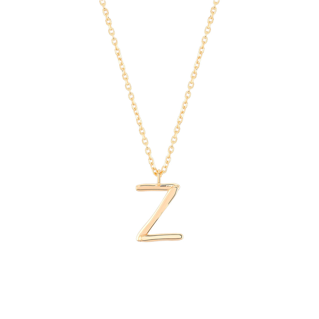 Initial Z Necklace