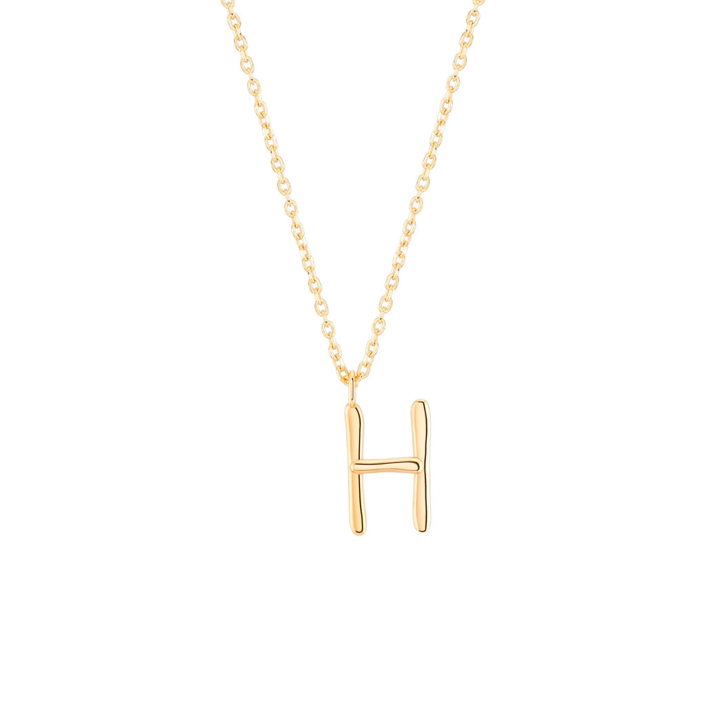 Initial H Necklace