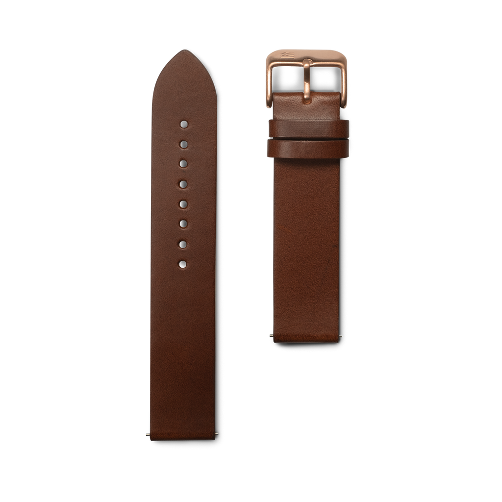 Zavial leather strap