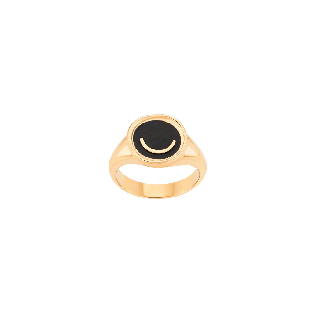 Happiness Signet Ring